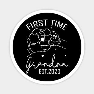 First Time Grandma Est 2023 Magnet